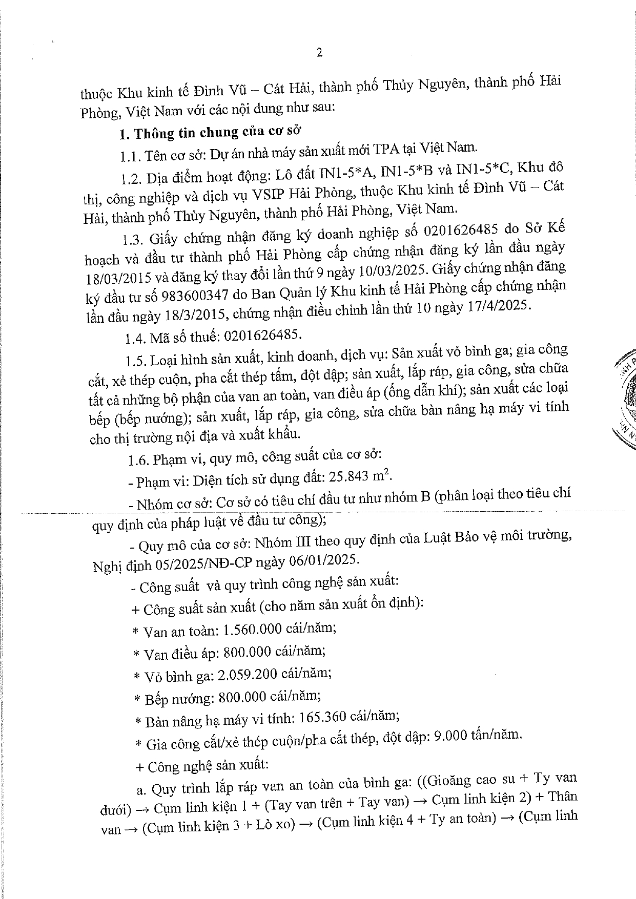 Giấy Phép Môi Trường