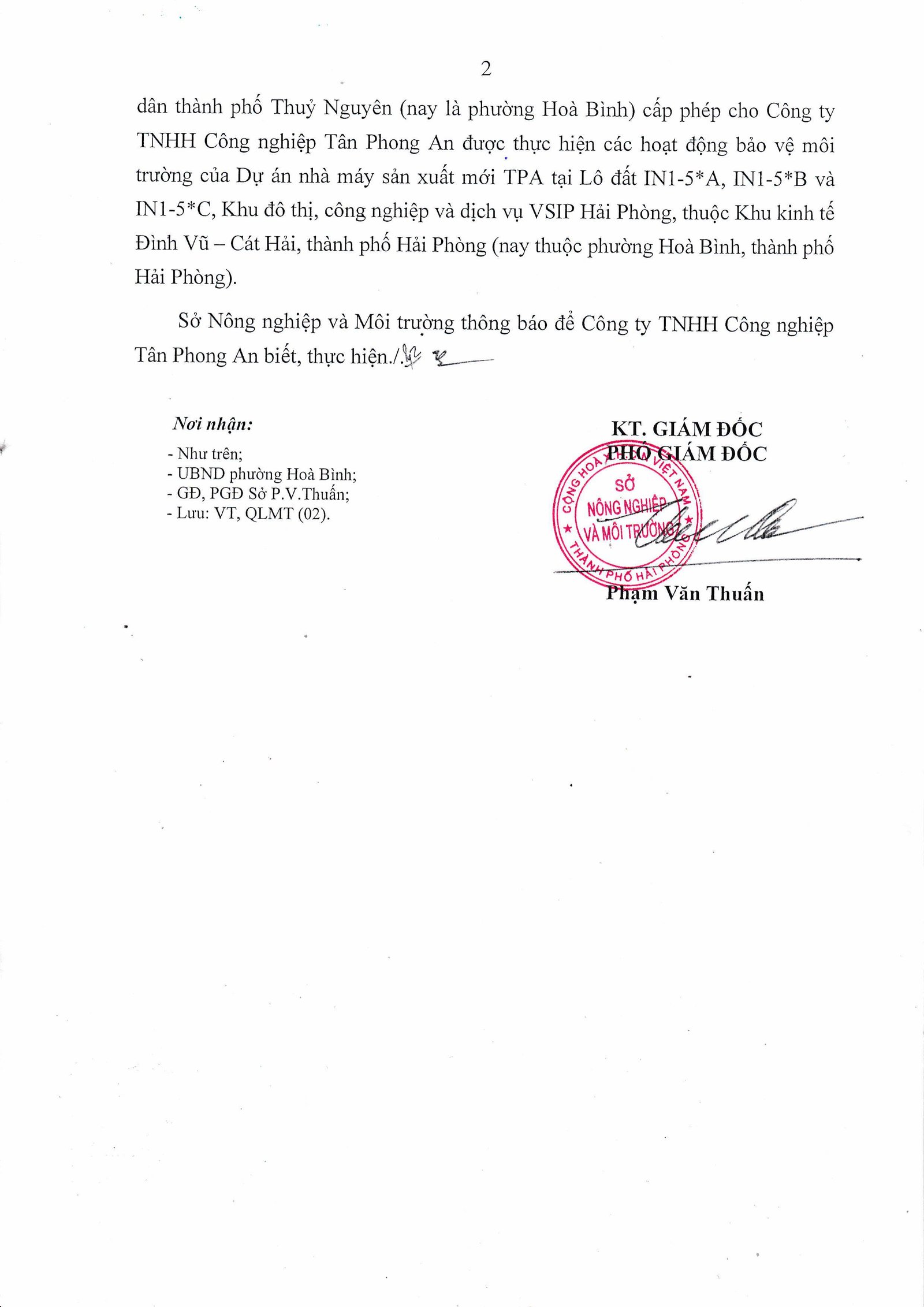 Giấy Phép Môi Trường 2026